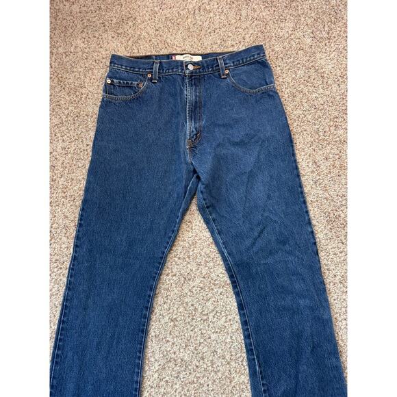 Levi's 517 Men's Jeans/Pants size 36X34; Bootcut; Blue Denim Jeans - Picture 5 of 9